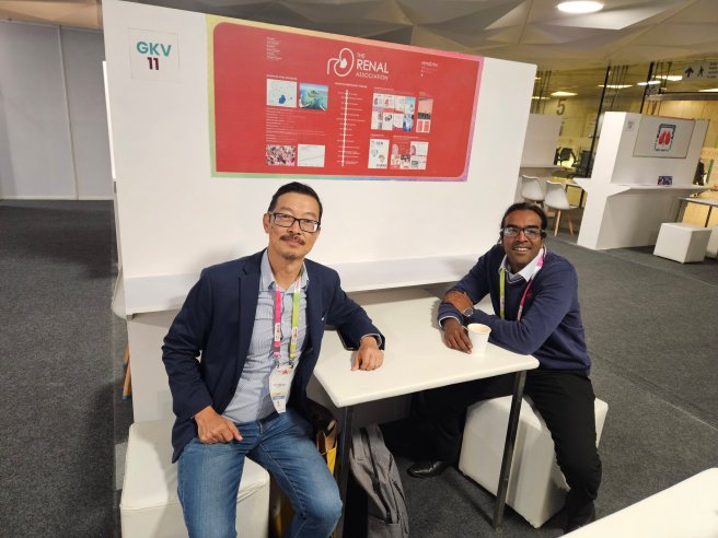 The RA at the Global Kidney Village at WCN25